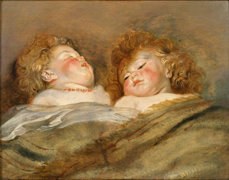 Dos niños dormidos - Peter Paul Rubens