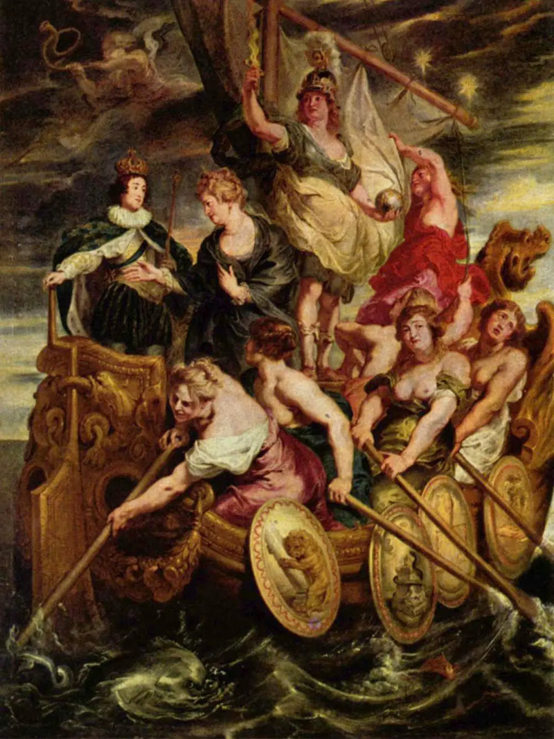 La Mayoría de Luis XIII, 20 de octubre de 1614 - Peter Paul Rubens