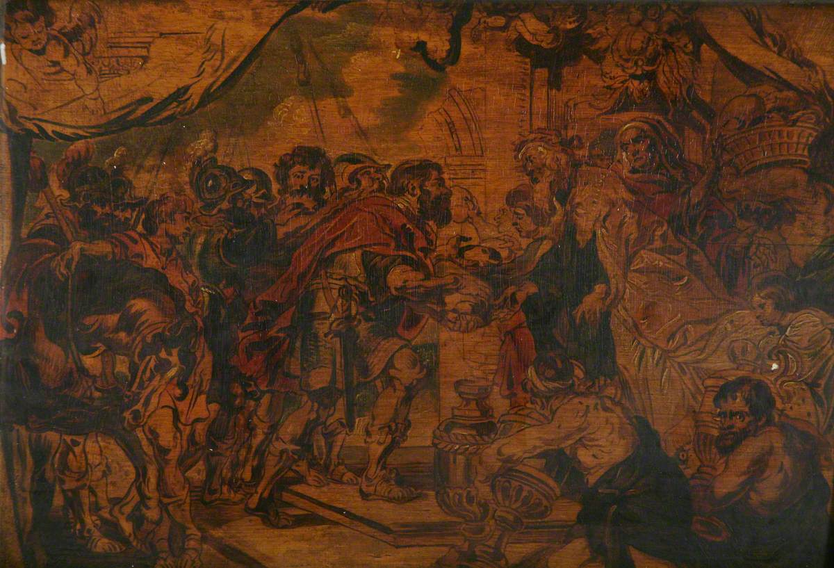 Abraham et Melchisédek - Peter Paul Rubens - Alpha Reproduction