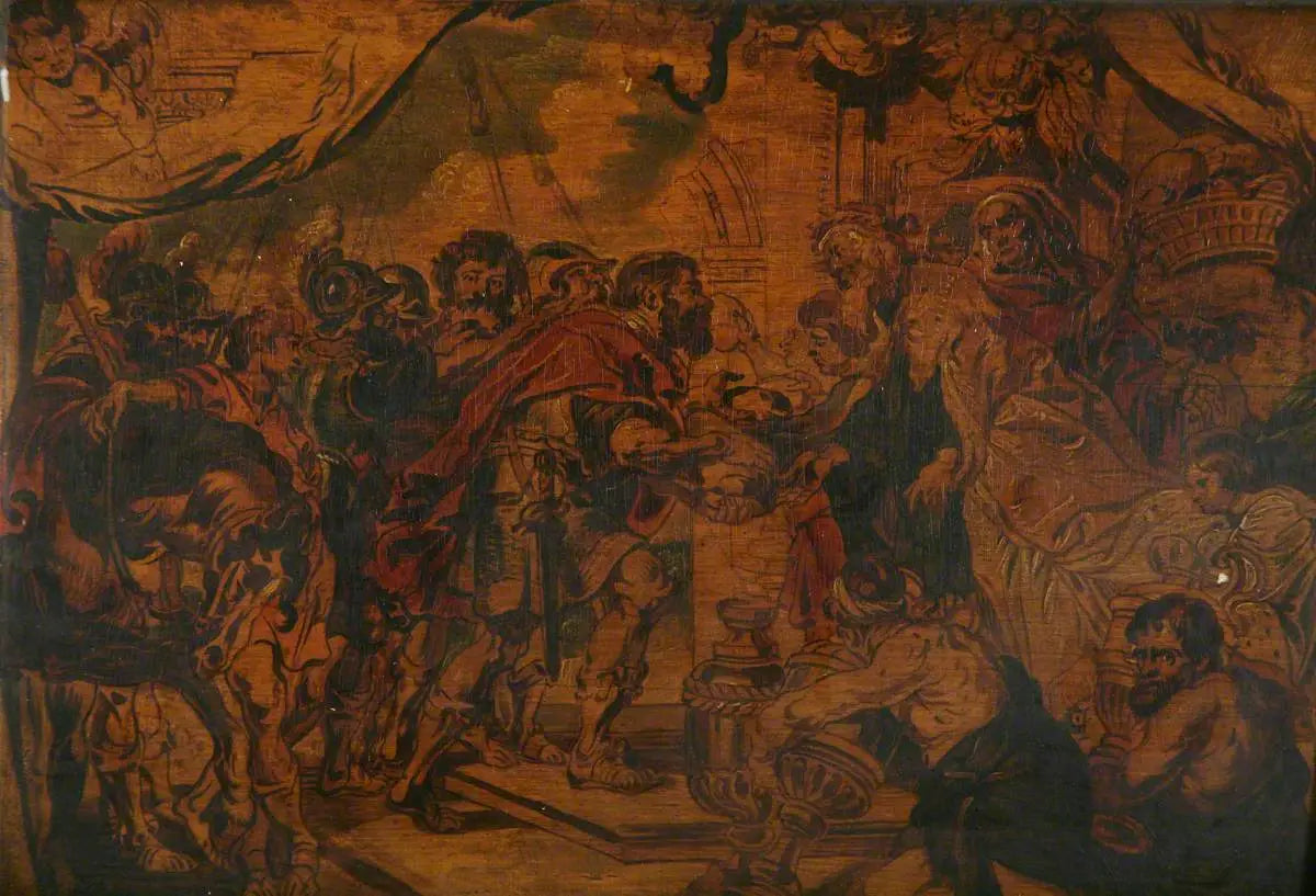 Abraham et Melchisédek - Peter Paul Rubens - Alpha Reproduction