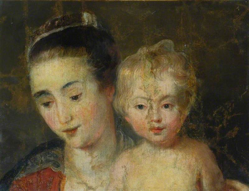 Vierge à l’Enfant - Peter Paul Rubens - Alpha Reproduction