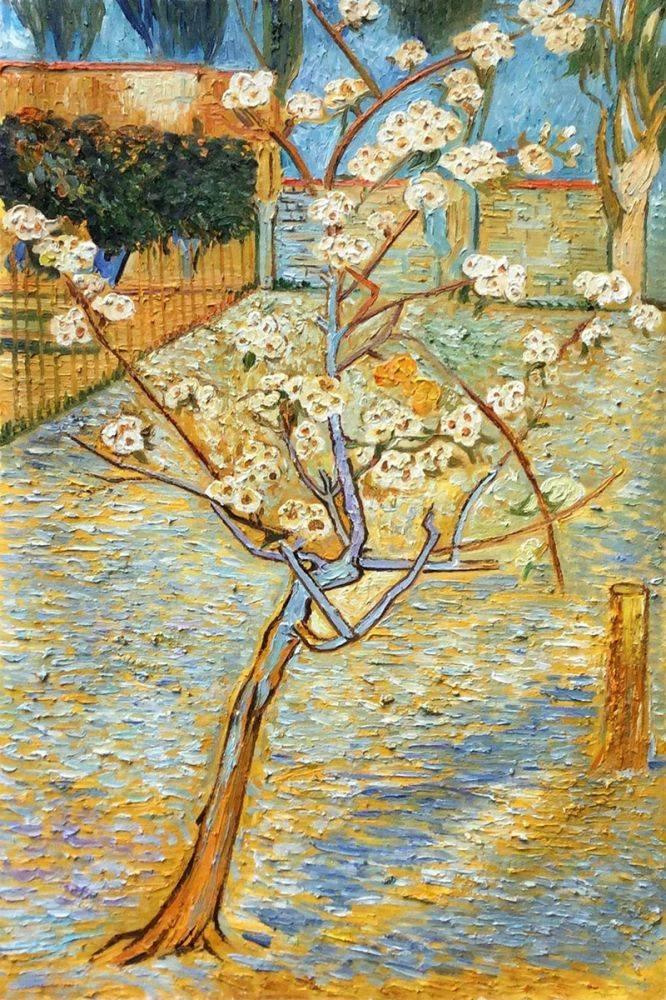 🍐 Pequeño peral en flor – Vincent van Gogh (1888)