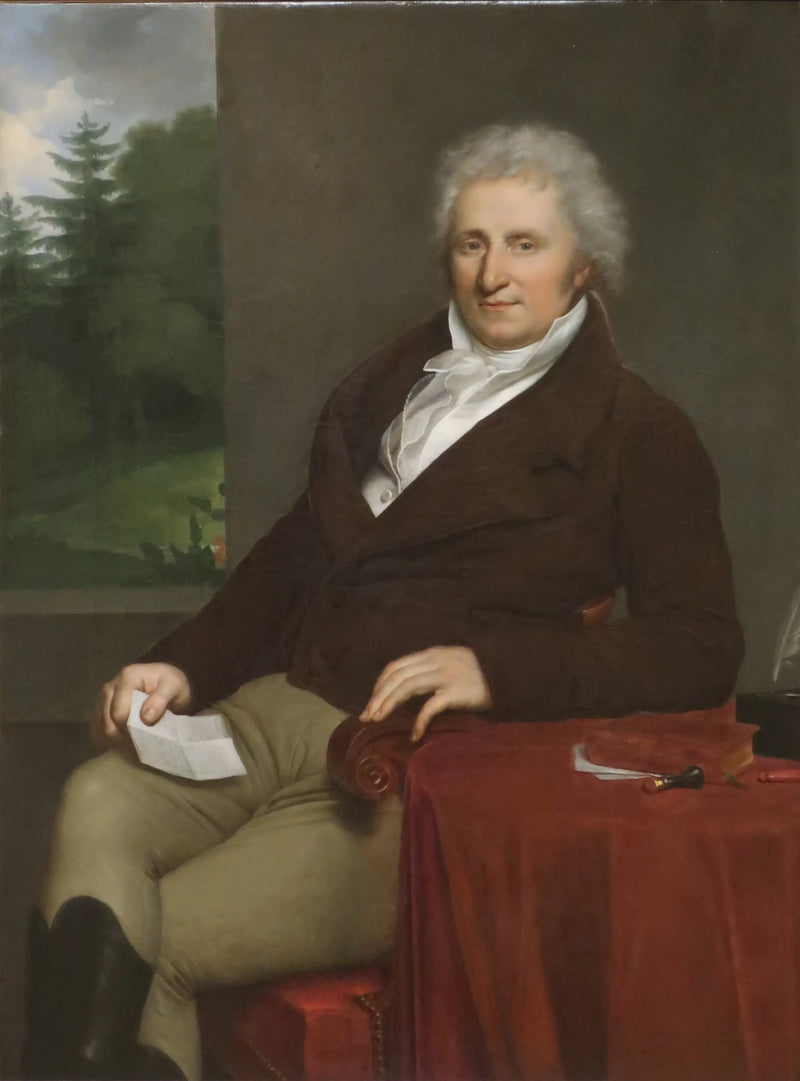 Retrato de Philippe-François-Didier Usquin (1757-1843) - Anne-Louis Girodet