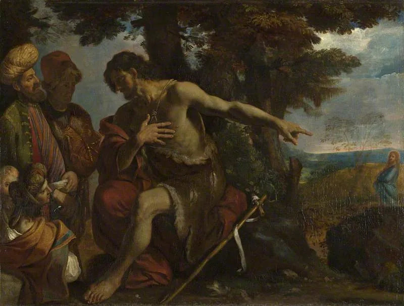 Saint Jean-Baptiste prêchant dans le désert - Pier Francesco Mola
