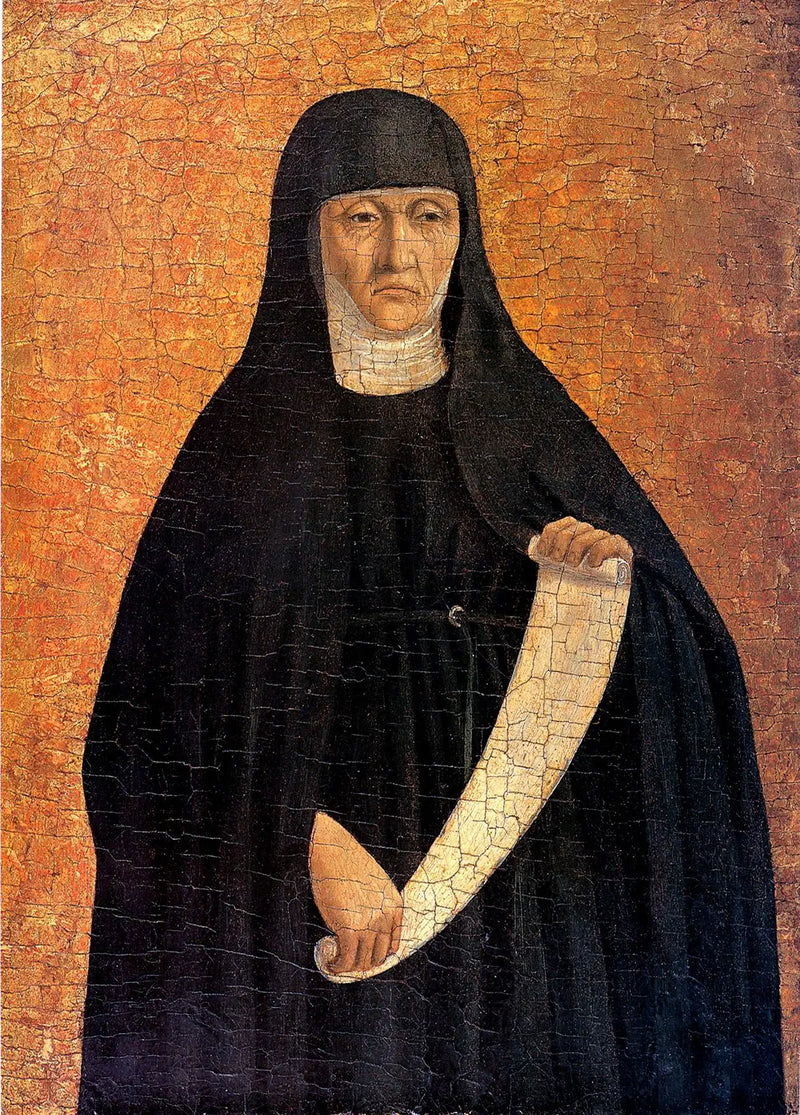 Una monja agustina (Santa Mónica) - Piero della Francesca