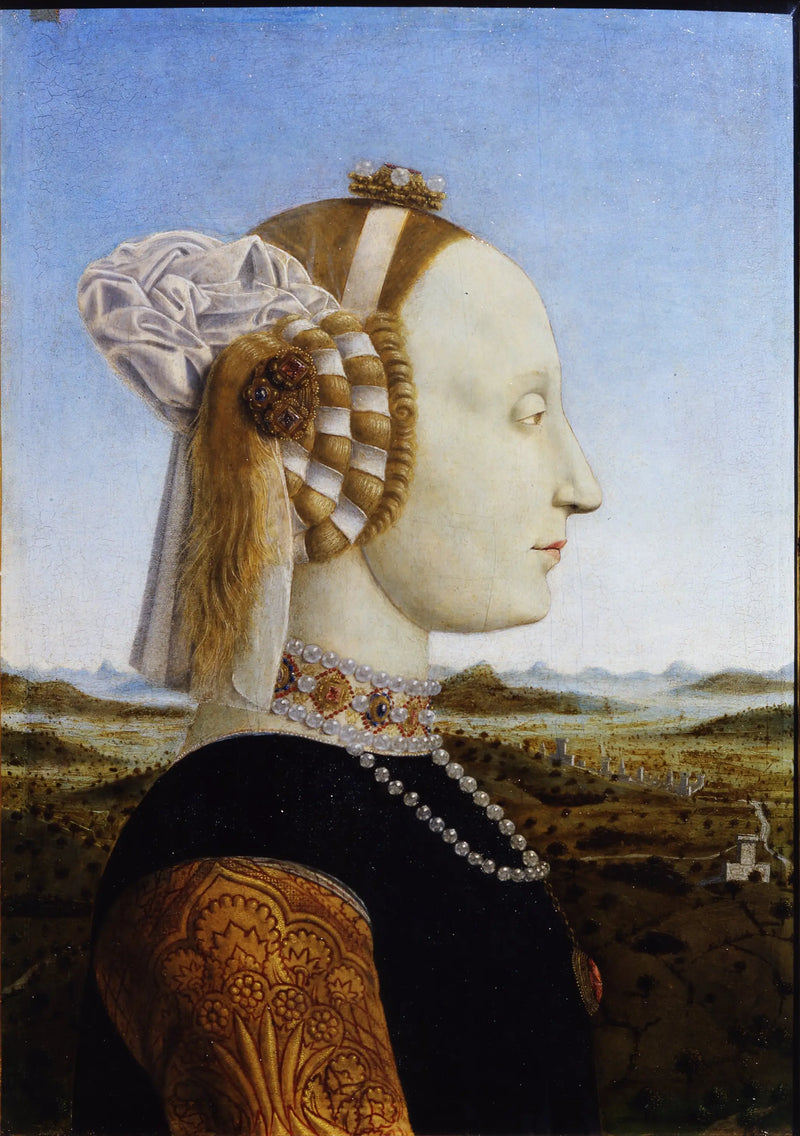 Retrato de Battista Sforza - Piero della Francesca