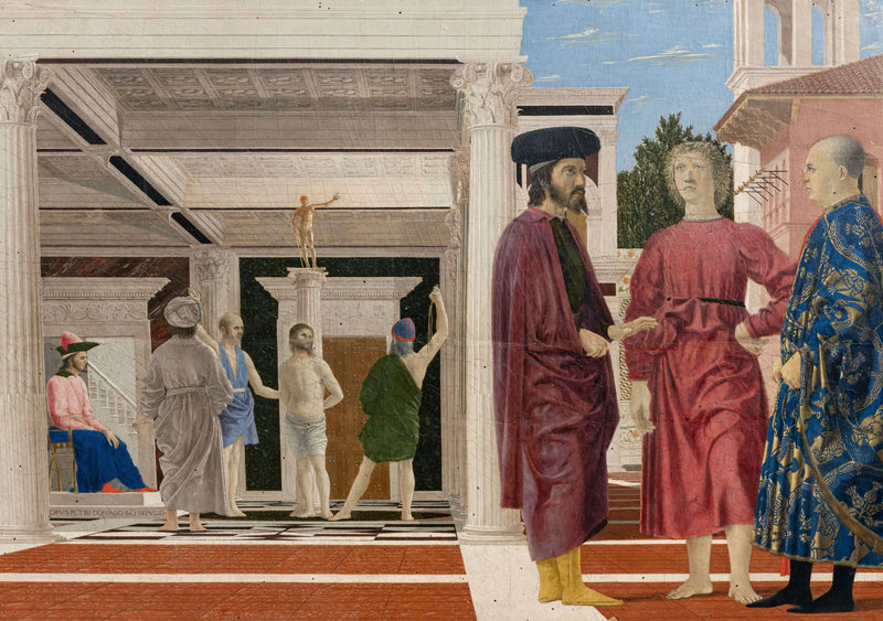 La Flagelación de Cristo - Piero della Francesca