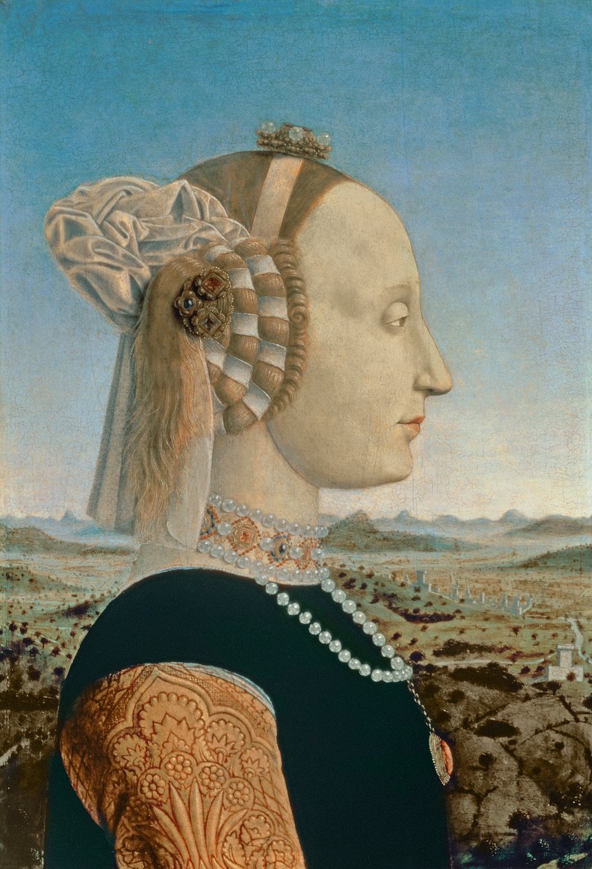 Retrato de Battista Sforza – Piero della Francesca