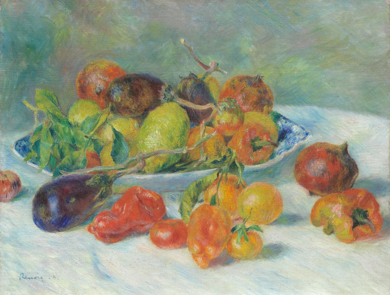 Frutas del Mediodía - Pierre-Auguste Renoir