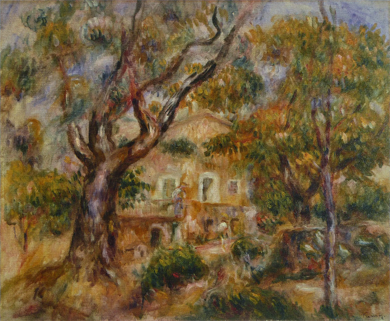 La Granja de las Collettes, Cagnes - Pierre-Auguste Renoir