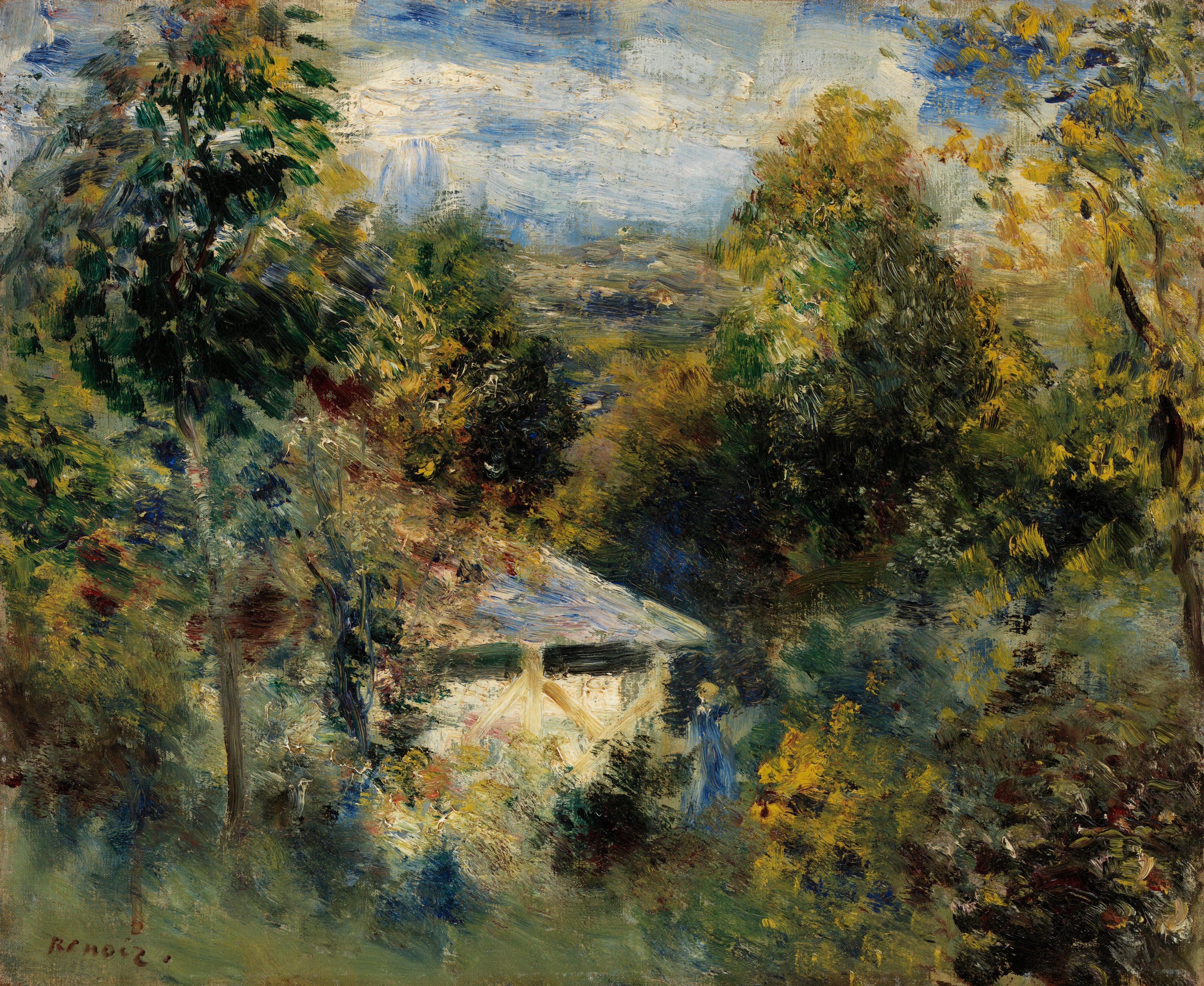 Reproduction du tableau « Louveciennes - Pierre-Auguste Renoir » par Alpha Reproduction en peinture à l’huile