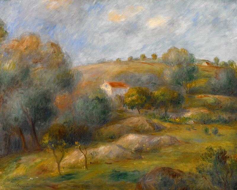 Primavera en Essoyes - Pierre-Auguste Renoir