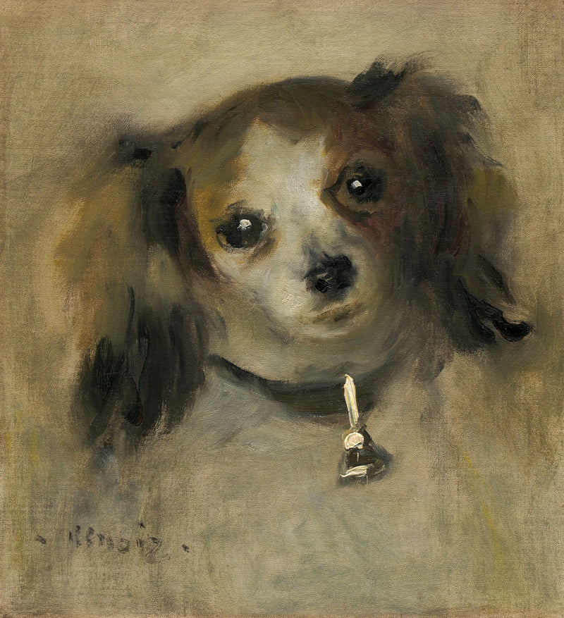 Cabeza de perro - Pierre-Auguste Renoir