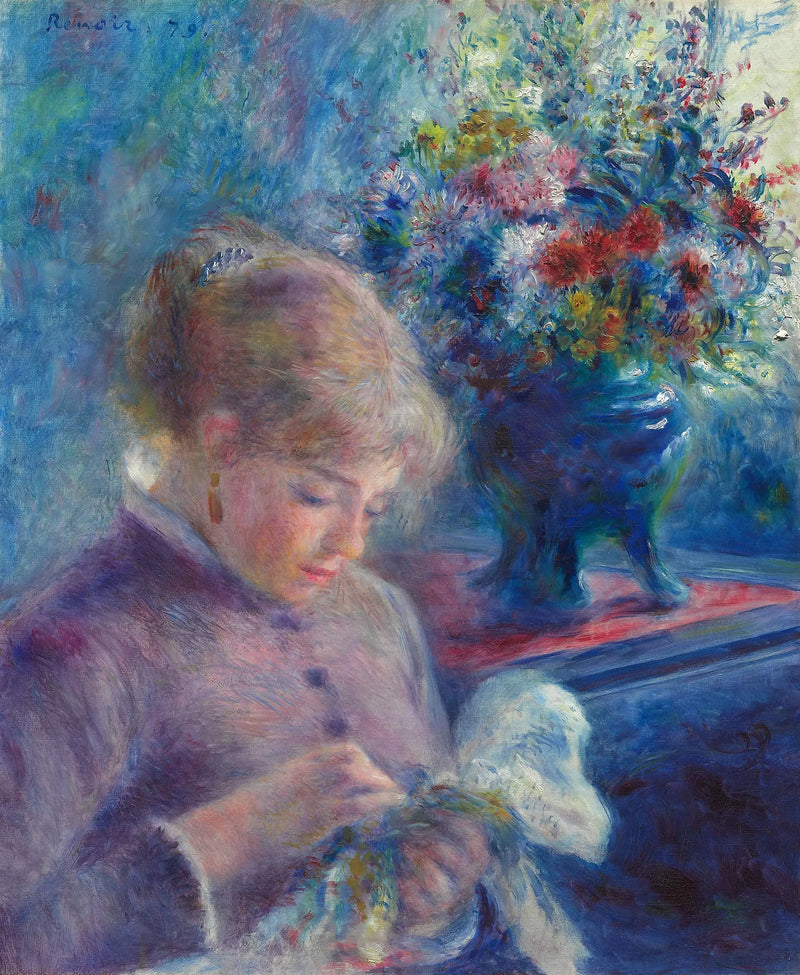 Joven Mujer Prima - Pierre-Auguste Renoir