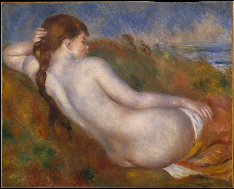 Nu alargado - Pierre-Auguste Renoir