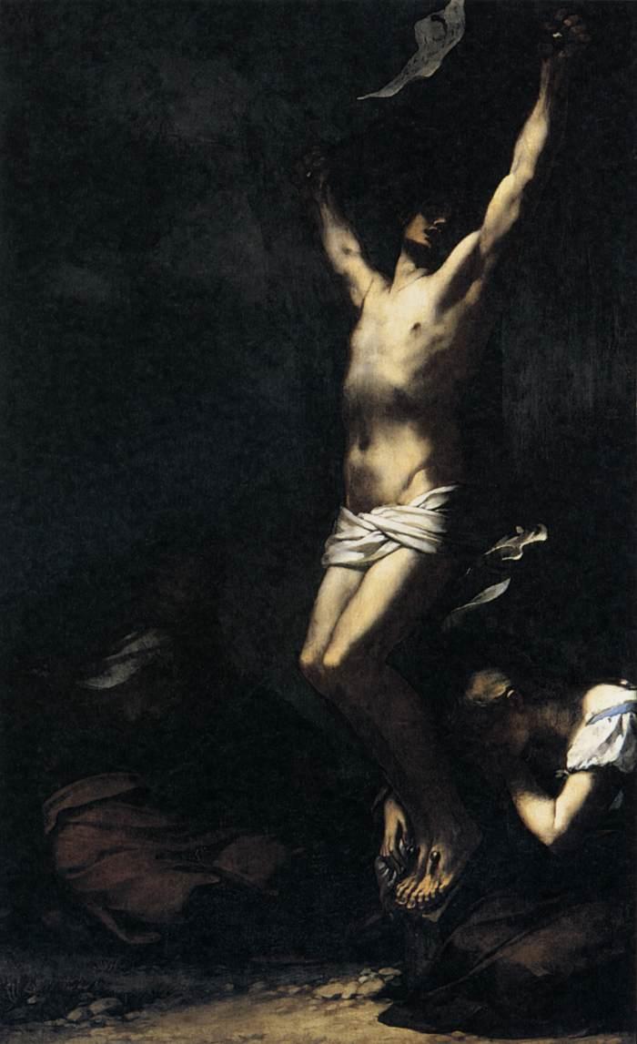 Le Christ sur la croix. La Madeleine et la Vierge sont à ses pieds - Pierre-Paul Prud'hon
