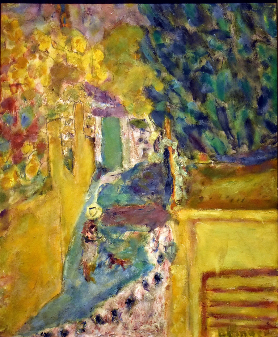 La Escalera de Cannet - Pierre Bonnard