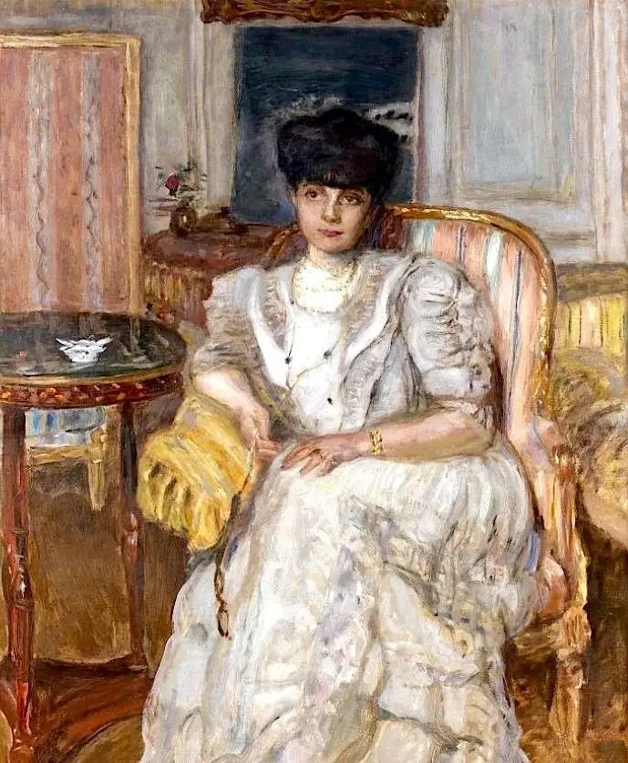 Retrato de la Princesa Hélène de Caraman-Chimay - Pierre Bonnard