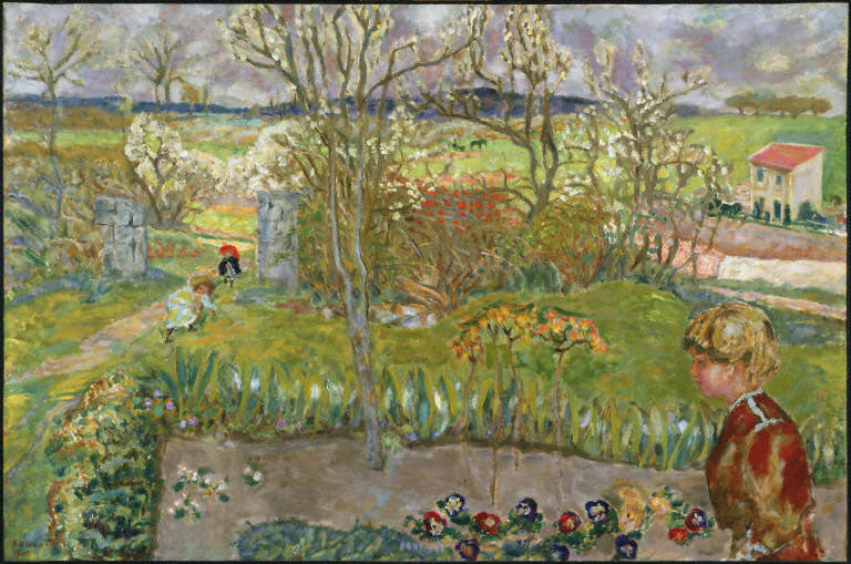 Reproduction du tableau « Début du printemps - Pierre Bonnard » par Alpha Reproduction en peinture à l’huile
