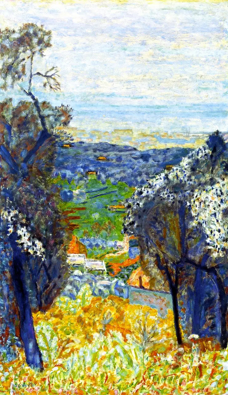 Reproduction du tableau « Paysage du Midi - Pierre Bonnard » par Alpha Reproduction en peinture à l’huile