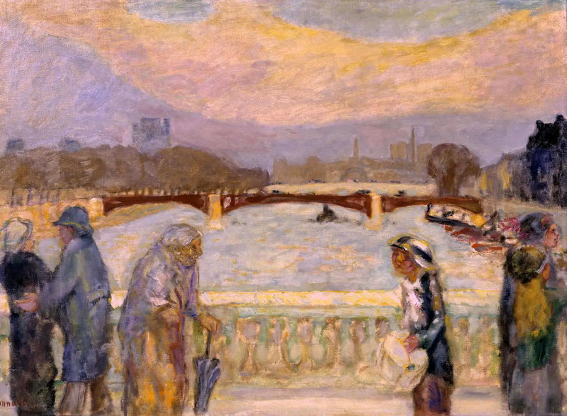 Puente de la Concordia - Pierre Bonnard