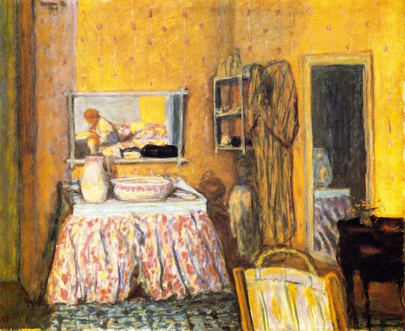 El Gabinete de tocador - Pierre Bonnard