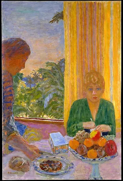 La Blusa verde - Pierre Bonnard
