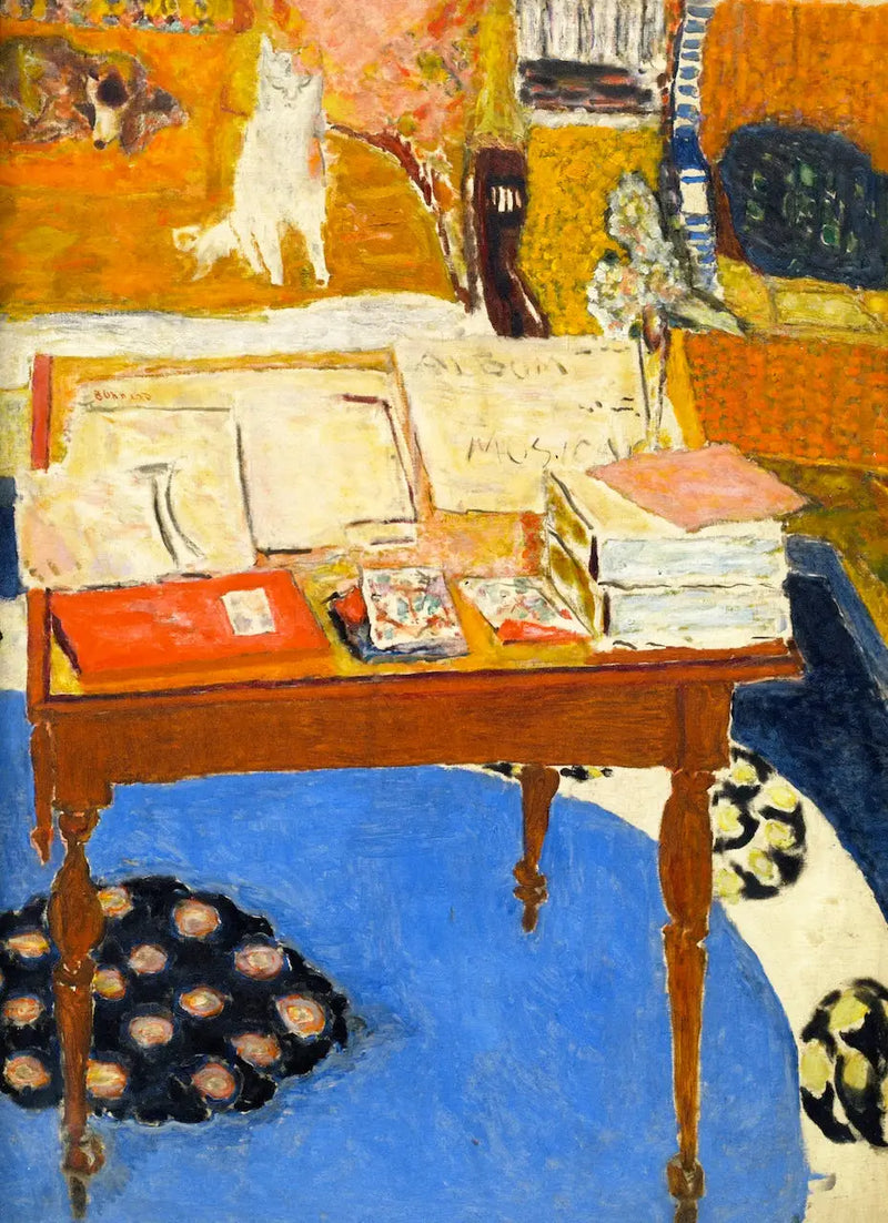 Mesa de trabajo - Pierre Bonnard