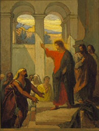 Le Christ guérissant le paralytique - Pierre Puvis de Chavannes