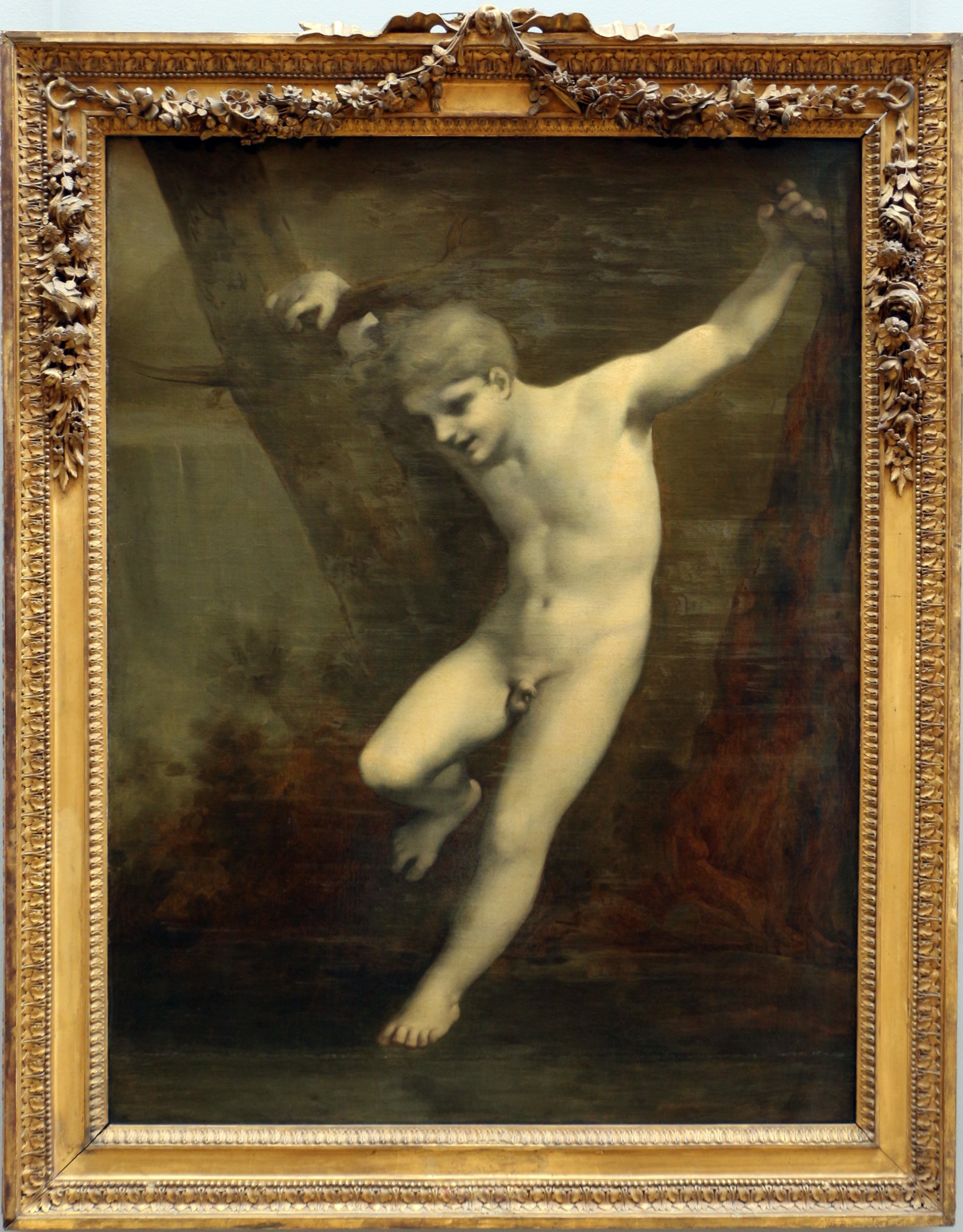 Jeune Zéphire se balançant au dessus de l'eau - Pierre-Paul Prud'hon
