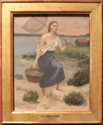 La Pêcheuse - Pierre Puvis de Chavannes