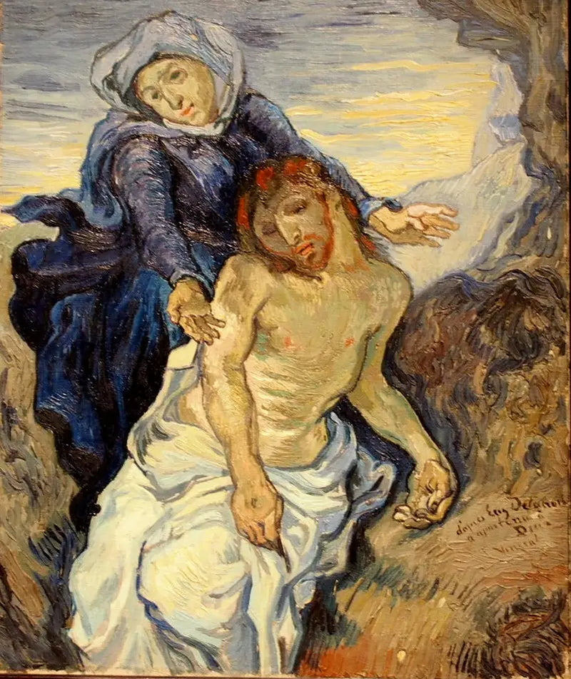 Piedad - Vincent van Gogh