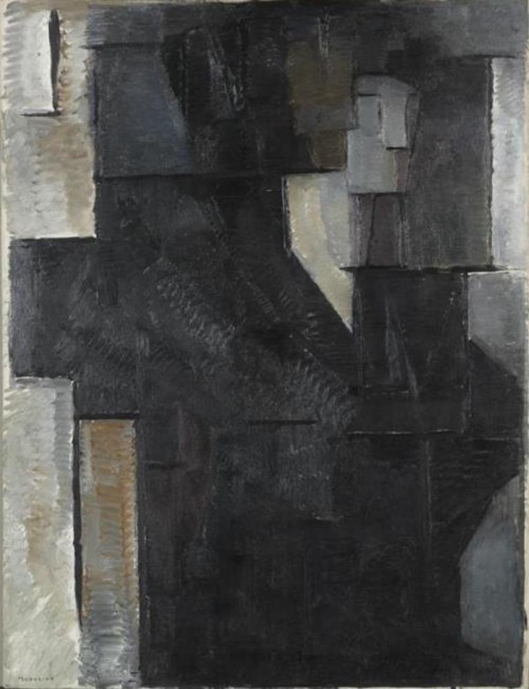 Reproduction du tableau « Portrait d'une dame - Piet Mondrian » par Alpha Reproduction en peinture à l’huile