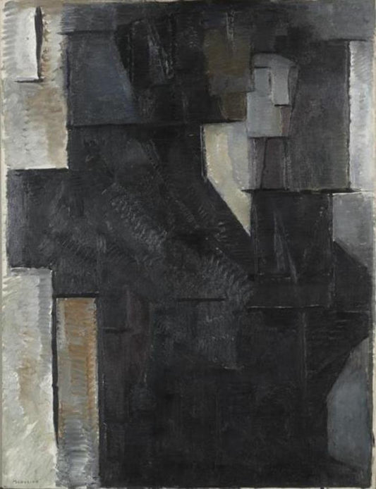 Reproduction du tableau « Portrait d'une dame - Piet Mondrian » par Alpha Reproduction en peinture à l’huile