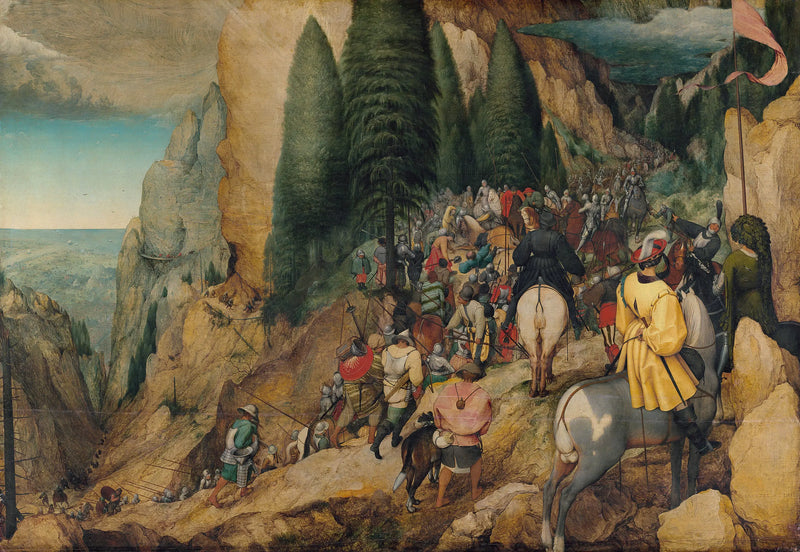 La Conversión de san Pablo - Pieter Brueghel el Viejo