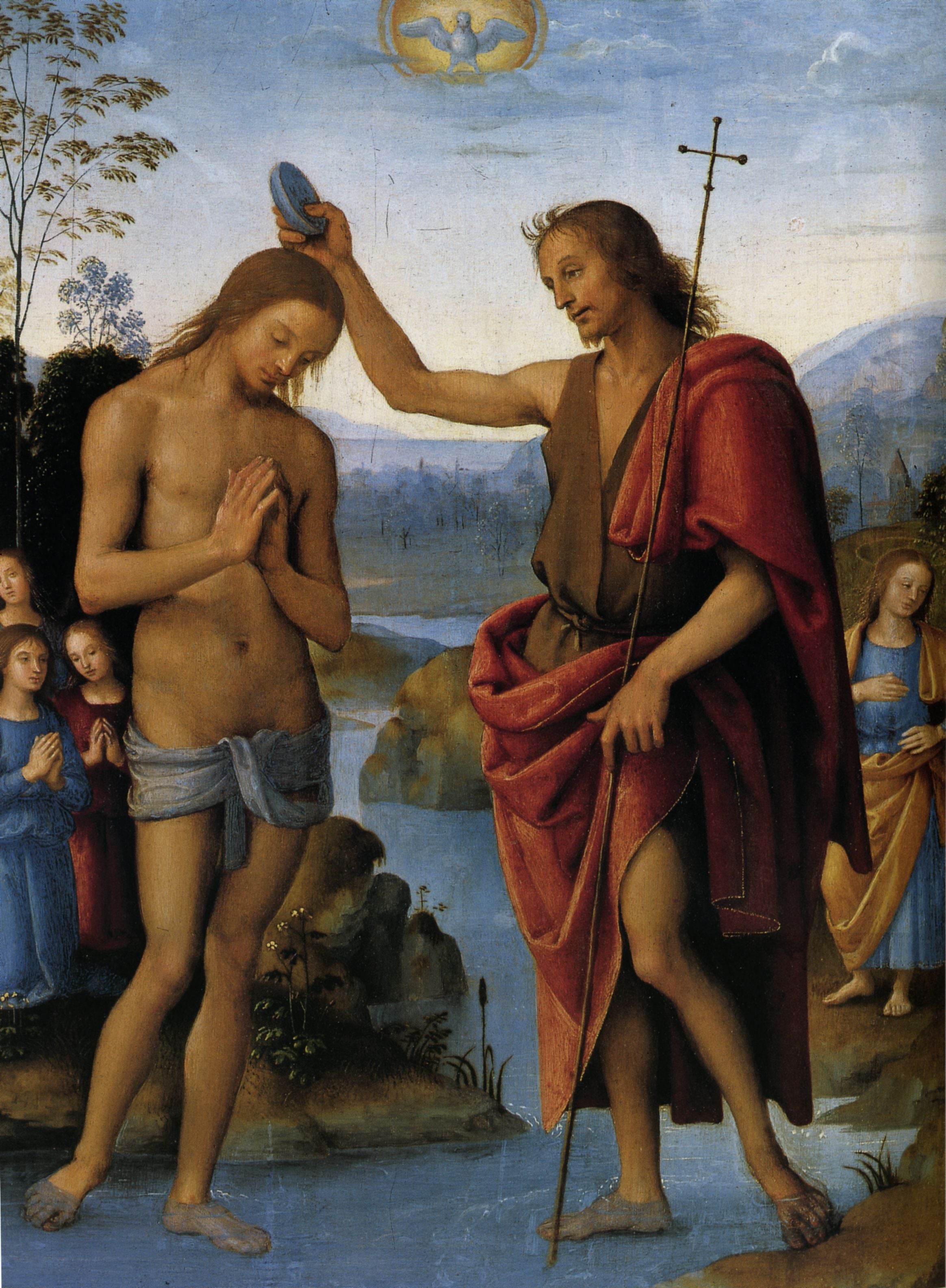 Le Baptême du Christ - Pietro Perugino - Alpha Reproduction