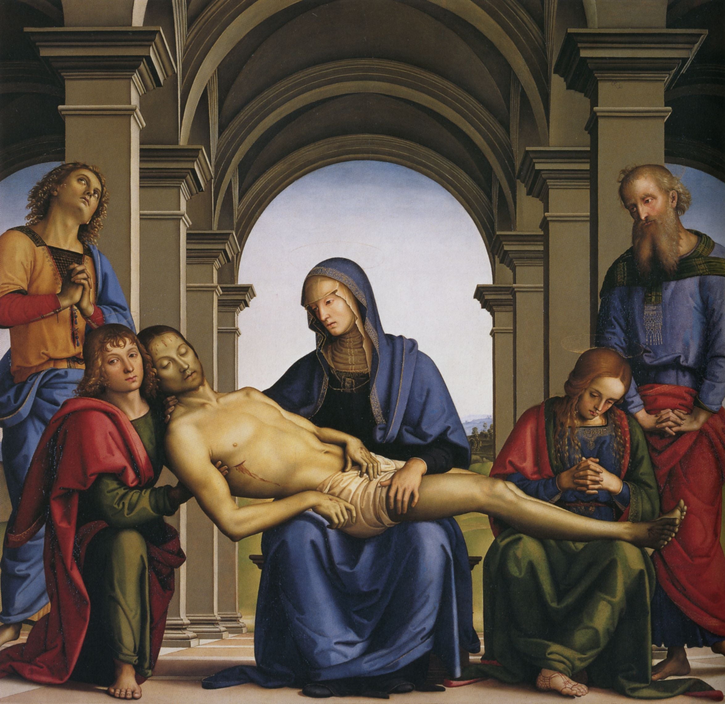 La Pietà - Pietro Perugino - Alpha Reproduction