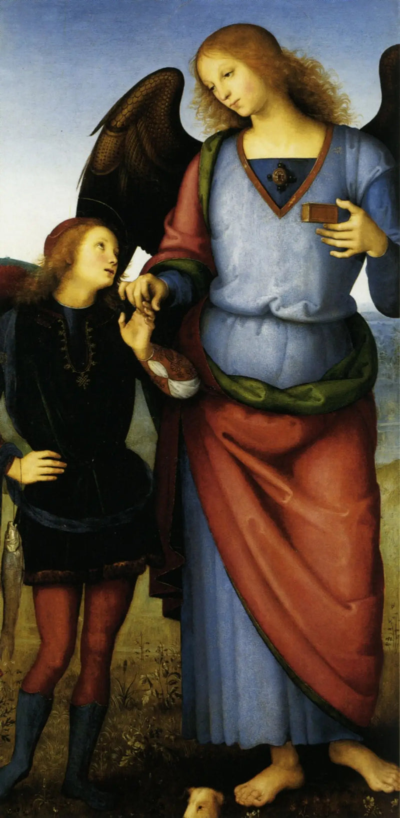 El Arcángel Rafael y Tobías - Pietro Perugino