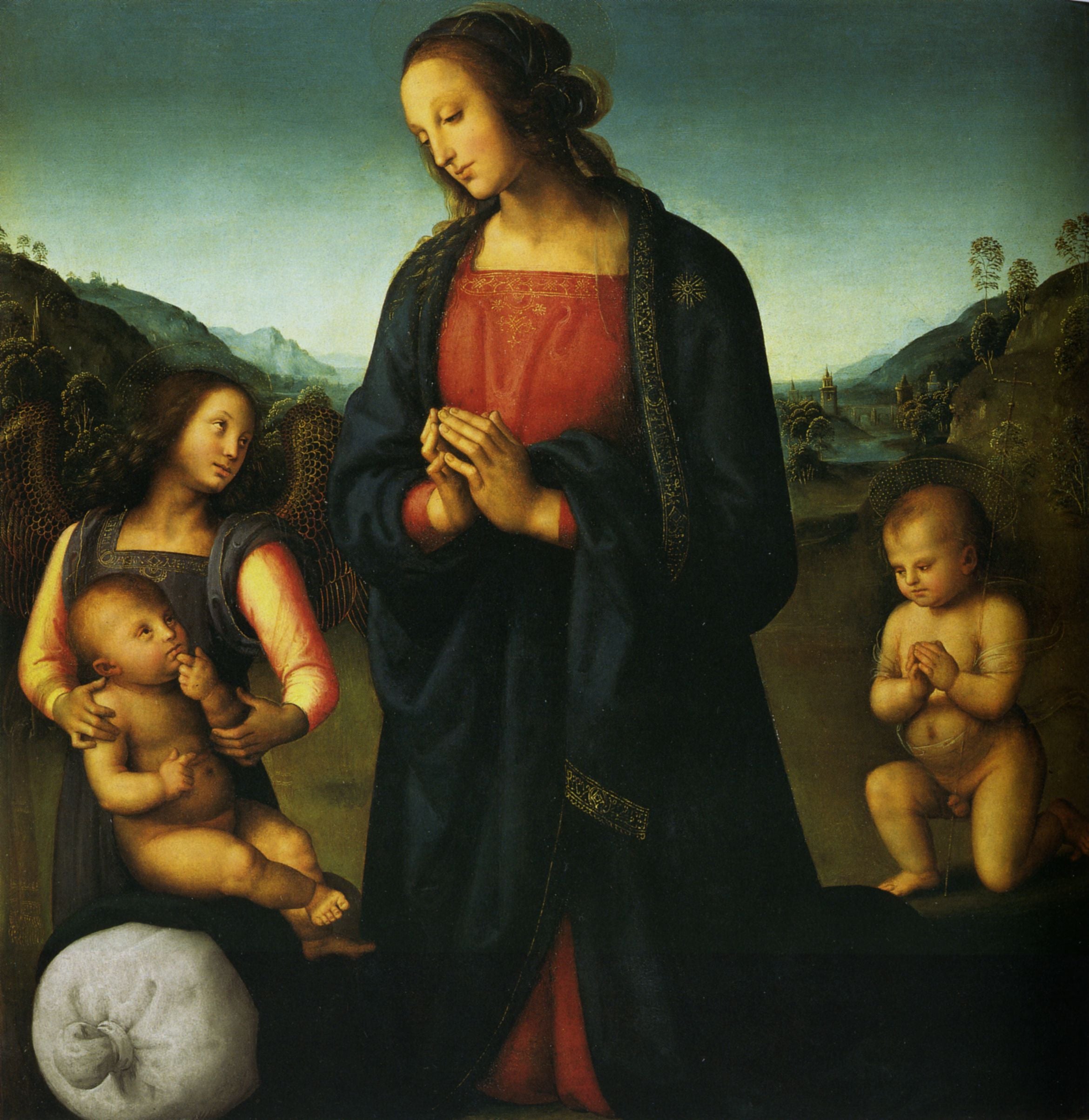 La Vierge au sac - Pietro Perugino - Alpha Reproduction