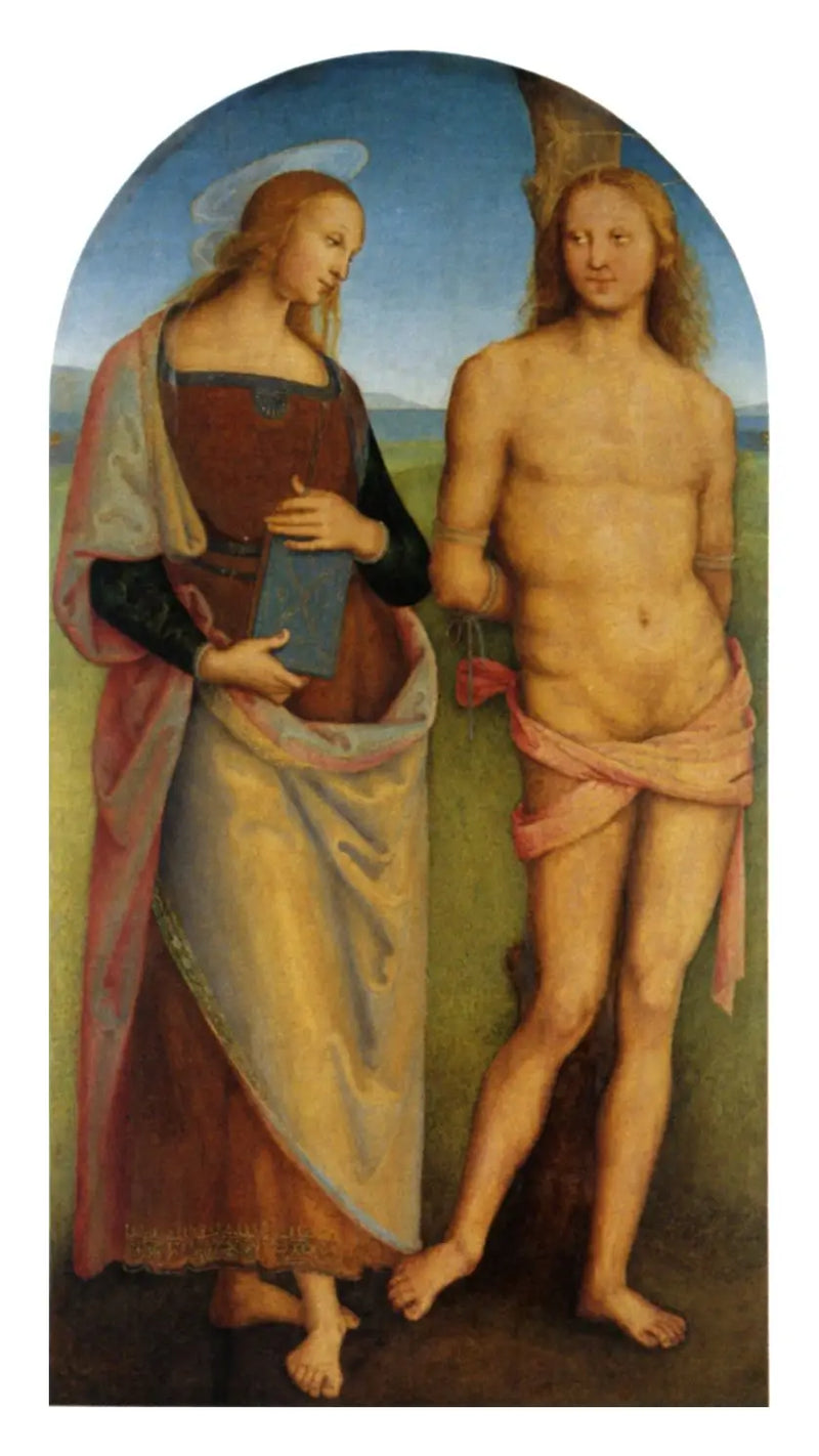 San Sebastián y Santa Apolonia - Pietro Perugino