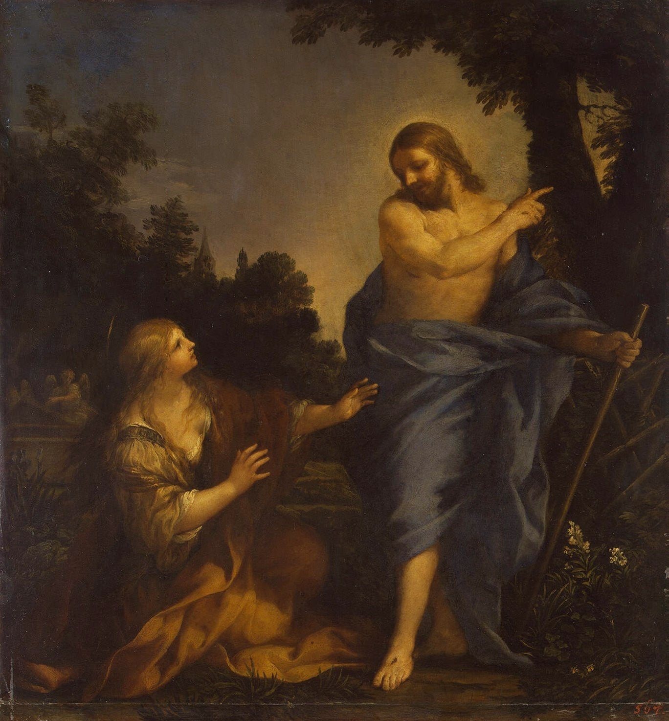 Le Christ apparaissant à Marie-Madeleine - Pietro da Cortona - Alpha Reproduction