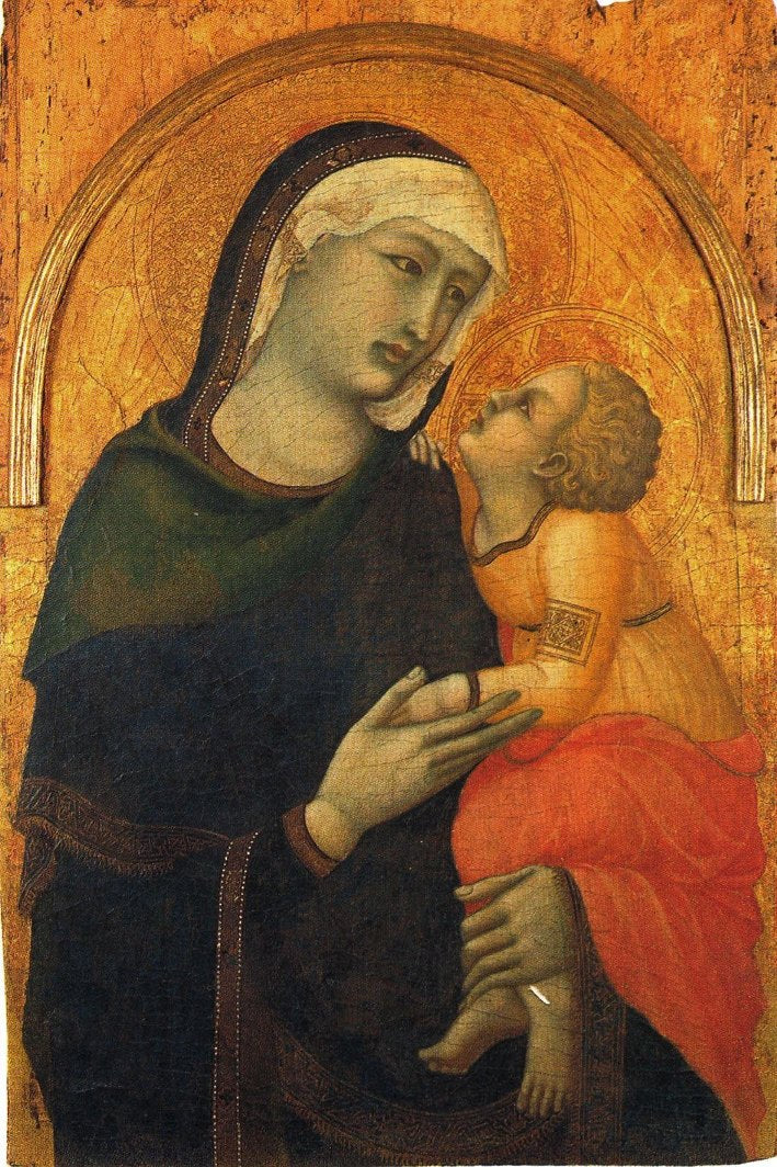 Madonna di Monticchiello - Pietro Lorenzetti - Alpha Reproduction