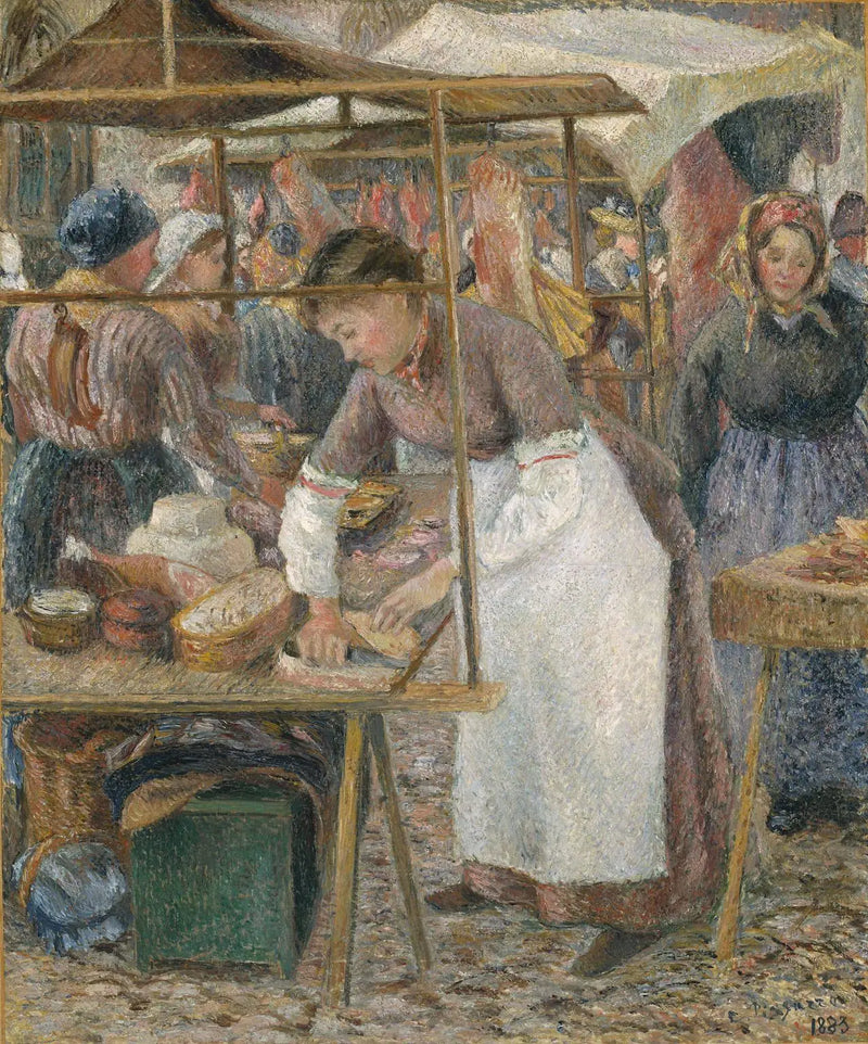 La Charcutière - Camille Pissarro