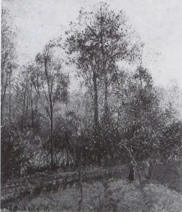 Reproduction du tableau « Après-midi d'automne, Éragny - Camille Pissarro » par Alpha Reproduction en peinture à l’huile