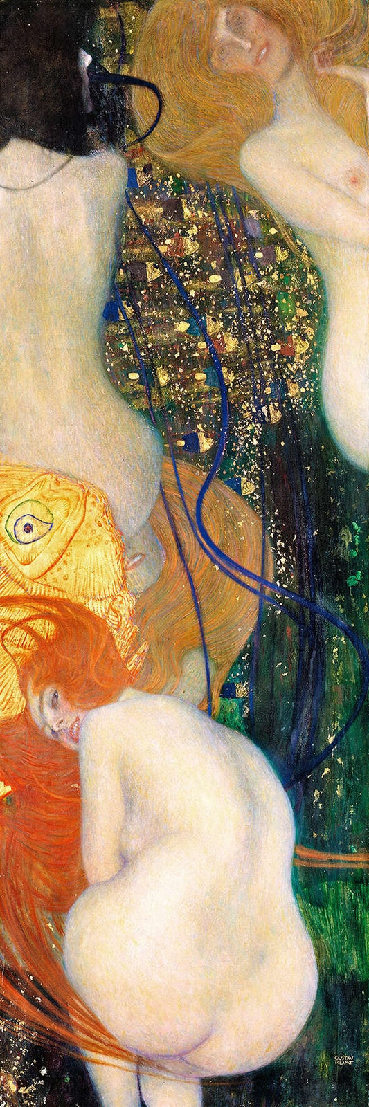 🐠 Pez Rojo – Gustav Klimt (alrededor de 1901-1902)