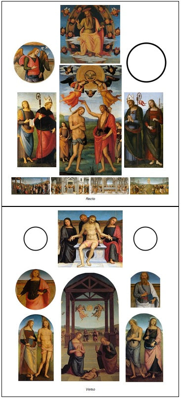 Polyptyque de Sant’Agostino - Pietro Perugino - Alpha Reproduction