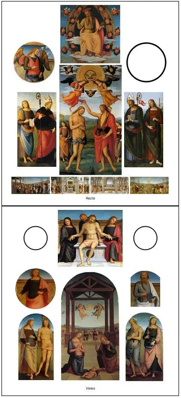 Políptico de San Agustín - Pietro Perugino
