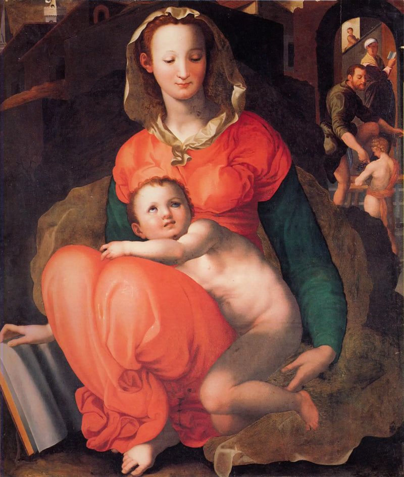 Virgen con el Niño - Pontormo
