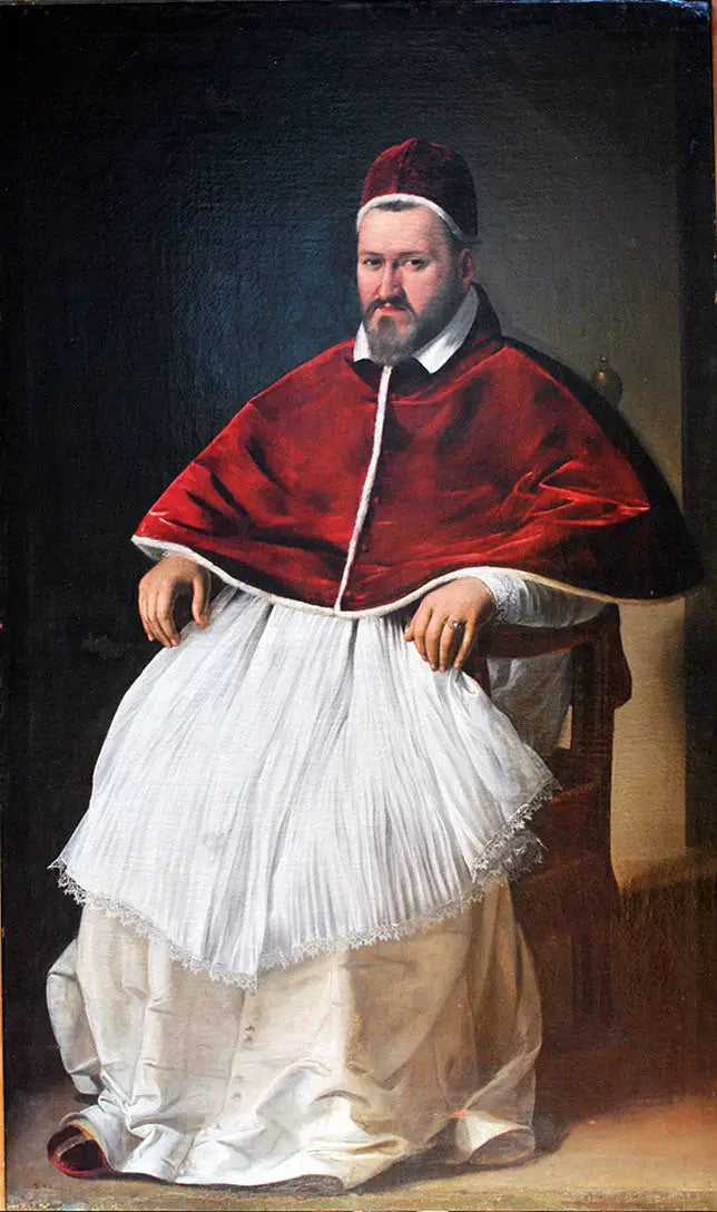 Retrato del papa Pablo V - El Caravaggio
