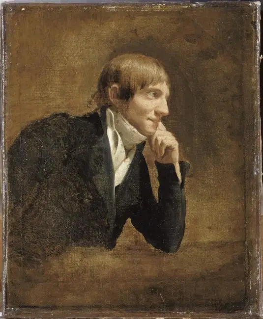 Retrato de Pierre-Joseph Redouté - Louis-Léopold Boilly